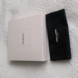 Saint Laurent Box + Dust Bag